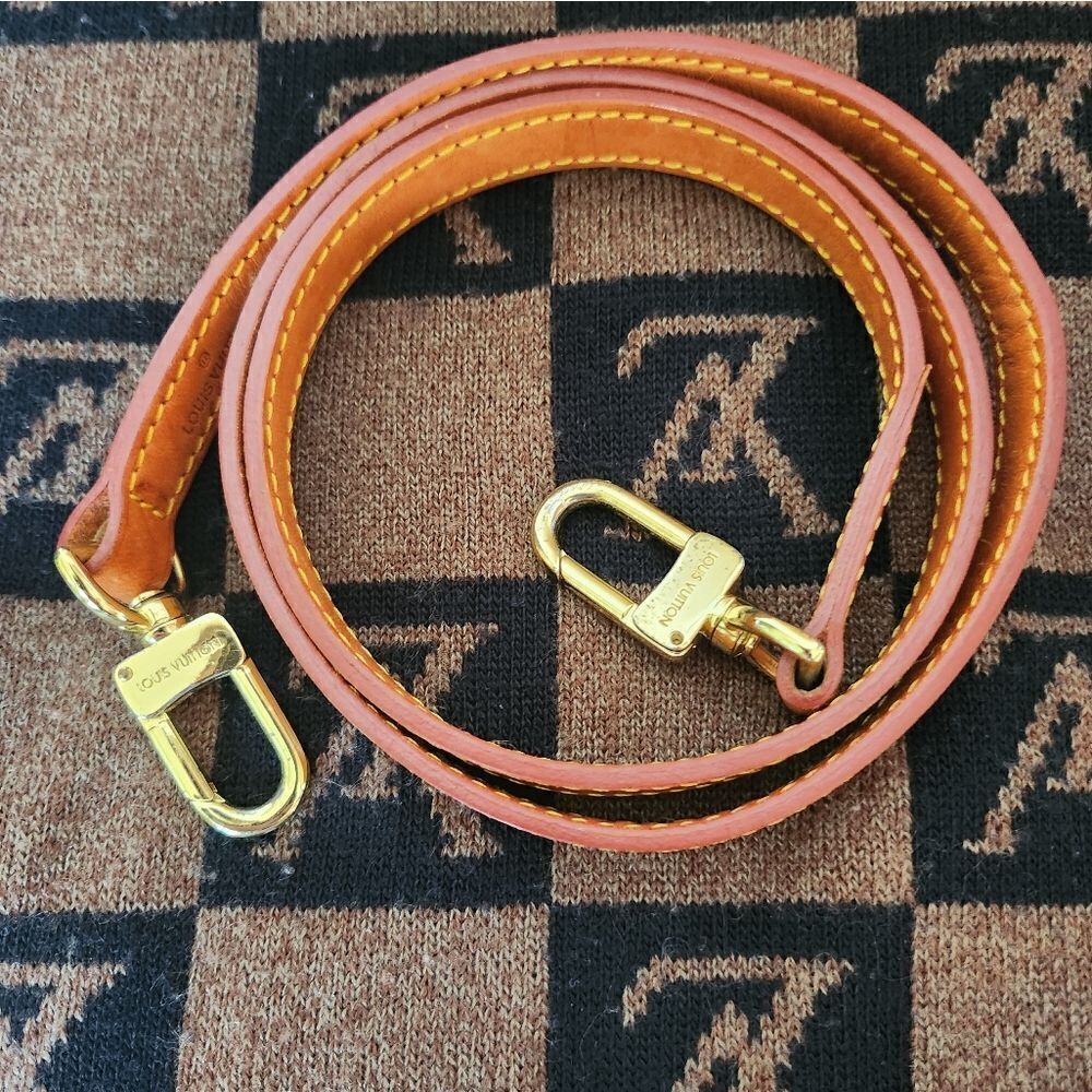 Louis Vuitton Leather with Goldtone Brass Strap - Picture 2 of 9